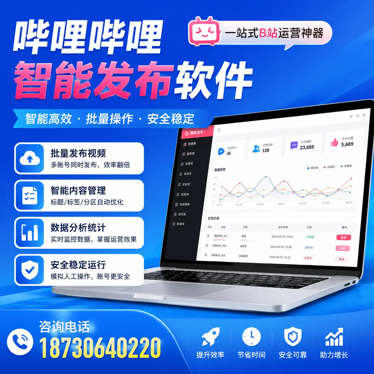 如何通过哔哩哔哩智能发布软件提升 琼中 企业曝光率