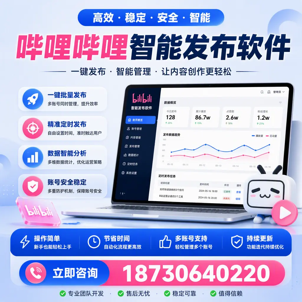 如何在 琼中 制定有效的哔哩哔哩智能发布策略